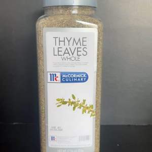 McCormick Thyme Leaves Whole 225g
