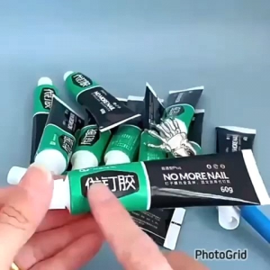 Lem Pengganti Paku Tembok No More Nail Glue Multifungsi 60ML / Lem Perekat Serbaguna Pengganti Paku 60ML