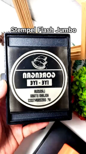 Stempel flash Jumbo  Dus Box Nasi Plastik Kresek Besi Stereofom