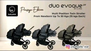 Stroller Babyelle Evoque S-2900 Prestige Edition Stroler Kembar Murah Kereta Dorong Bayi