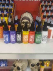 7 mầu mực xăm trung cấp trong xăm hình nghệ thuật