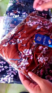 Rok Plisket Motif Bunga Sakura Best Seller