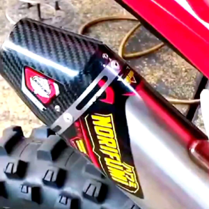 Knalpot Norifumi MONSTER Semi Bending KLX 140 KLX 150 CRF 150L WR 155 DTRACKER 150