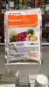 Lannate 40wp 100gram MetomilInsektisida Mengendalikan Hama Ulat