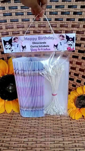 Tas Plastik Snack Ulang Tahun Isi 20 Pcs + Desain Foto (Bisa Request Desain)