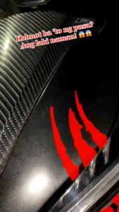 Monster Scratch sticker for motorcycle and car decals