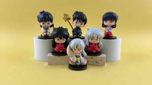 Mô hình InuYasha - Higurashi Kagome Sesshomaru Kikyou Kikyo Miroku - Cao 6~7cm - Inu Yasha Manga Anime Khuyển dạ xoa