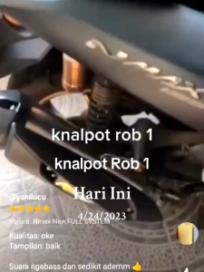 COD KNALPOT ROB 1 NMAX PCX AEROX XMAX ADV VARIO