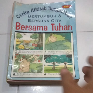 Komik Cerita Alkitab Bergambar Bertumbuh & Bersuka Cita Bersama Tuhan Lengkap 1-15 TAMAT