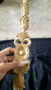 Tempel Ukiran Kayu Jati Jepara 38 x 5 Tebal 1 cm