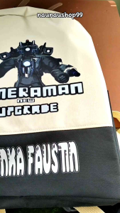 (FREE NAMA) TAS RANSEL ANAK skibidi toilet cameraman new upgrade