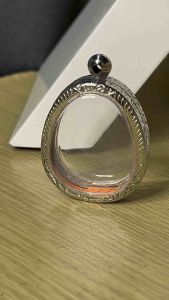 กรอบพระปิดตา สแตนเลสแกะสลักแบบเรียบและลายไทย กรอบพระเครื่อง กรอบพระสำเร็จ ตลับพระ