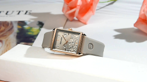 Jam Tangan Cewek Rubber Strap Lembut Tanggal Aktif Free Box