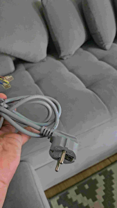 KABEL POWER KULKAS/ SHOWCASE POLYTRON ORIGINAL GREY