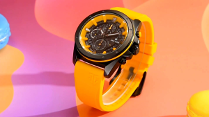 Jam Tangan Pria Swiss Army Original Crono Tggl Aktif Tali Rubber karet Water resist Tahan air