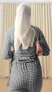 Setelan One Set Houndstooth Serut Knit Rib Premium Terlaris Terbaru Collections
