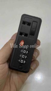 Khóa mật khẩu 3 số dạng chìm thay thế cho vali (kèm ốc)