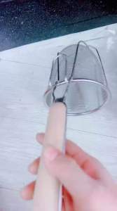 Vợt trụng hủ tiếu phở cán gỗ cán đỏ chống nóng