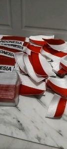 BORDIR MERAH PUTIH / BED BADGE MERAH PUTIH