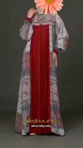 BEENA BASIC // COD GAMIS TERBARU BRAND AMORE BY RUBY SERIES SAFEERA MOTIF CANTIK DAN LIPIT DIBAGIAN DADA