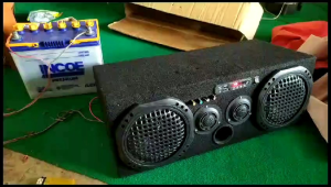 Speaker Aktif Mobil 24V Bluetooth USB Flashdisk Radio FM AUX MMC