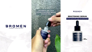 BROMEN Brightening Serum: Mencerahkan & Mengatasi Masalah Kulit Wajah Pria
