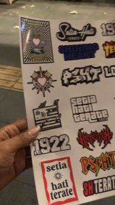 STIKER PAKET PSHT CUTTING ANTI AIR