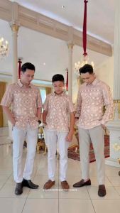 SUDAH READY BiSA COD SADAJIWA SARIMBIT BY NADHEERA LUXURY ✅ KEMEJA AYAH DAN ANAK ✅ 2026 ✅