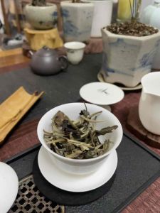 Trà trắng hữu cơ Vân Nam bạch trà Nguyệt Quang Bạch hương thơm mật hoa cao cấp bạch trà Trung Quốc