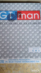 GTman Celana Dalam PriaStyle GMX .Size S-M-L-XLcd pria 3 pcs