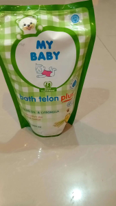MY BABY Bath Telon Plus Refill 400mL - Sabun Cair Bayi Wangi Telon