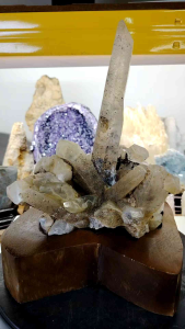Natural Precious Inner Mongolian Old Mine Crystal Quartz Ornament X27 #CrystalQuartz #homedecor #Decoration #decor