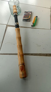 gagang joran kayu  +realseat