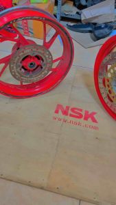 Velg wheel set honda cb 150 r led k15 original doble disc