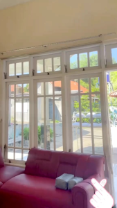 GORDEN VITRASE PUTIH  POLOS\MOTIP\WARNA -GORDEN SMOKRING BESAR MURAH 12 RING TIRAI PINTU/TIRAI JENDELA SMOKRING 12 LUBANG TERBARU TERMURAH TERLARIS