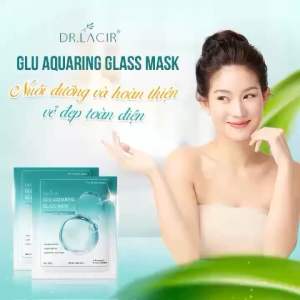 [Chính Hãng_Có Tách Lẻ] Mặt nạ thuỷ tinh trắng da cấp ẩm Dr.Lacir Glutathione Aquaring Glass Mask dưỡng da căng bóng trắng mịn se khít lỗ chân lông.