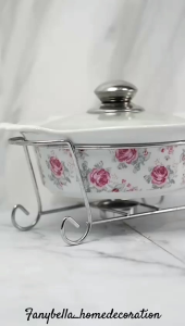 Prasmanan Queen Rose Keramik: Mangkok & Tempat Saji Makanan Berkualitas