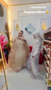 Gamis OMG Pesona OMG Premium Set Hijab Koleksi Bhadahopbutik