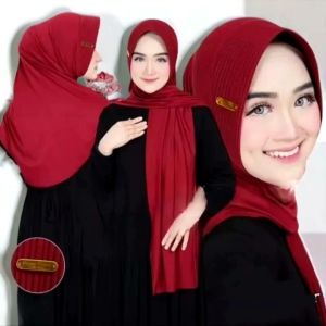 Pashmina Oval Ped Antem //Pashmina Kekinian Oval