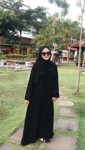 Abaya Aubrey Biskur By Toko Laris