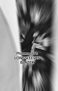 PHARMACIST Womens BLAZER LONGSLEEVES Elegant Cotton Size S-5XL