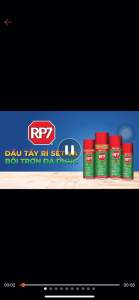 Bình tẩy rỉ sét RP7 khối lượng 300g 350g