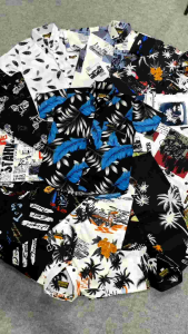 Kemeja Distro Anak Usia 2-12 Tahun Kemeja Lengan Pendek Anak-Anak