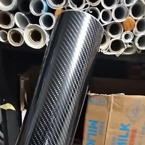 Skotlet carbon 6D super glosy stiker karbon premium untuk motor dan mobil