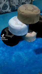 Kopiah/songkok/peci malawi Terompah Al rehab Bangladesh trend pria dewasa terbaru