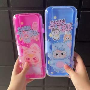 Kotak Pensil Mika Baby Three 2 Susun 6028