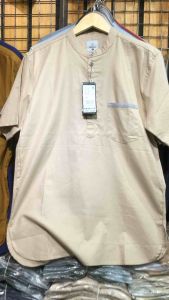 KEMEJA SEMI KOKO LENGAN PENDEK PREMIUM/ FASHION PRIA MUSLIM