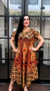 Daster Payung Batik Sogan Jumbo