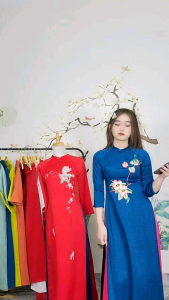 áo dài tây thi cao cấp