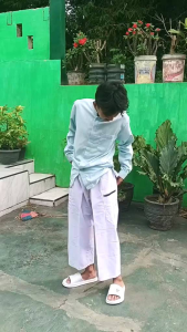 Paket Hemat 3 Pcs Celana Sirwal Pria Celana Komprang Untuk Sholat Haji Atau Umroh